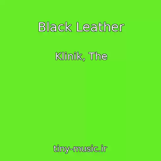 کاور آهنگ Black Leather از Klinik, The