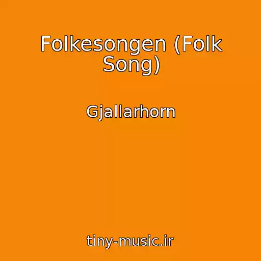 کاور آهنگ Folkesongen (Folk Song) از Gjallarhorn