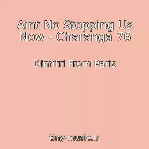 کاور آهنگ Aint No Stopping Us Now - Charanga 76 از Dimitri From Paris