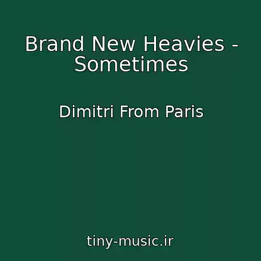 کاور آهنگ Brand New Heavies - Sometimes از Dimitri From Paris