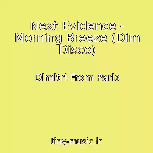 کاور آهنگ Next Evidence - Morning Breeze (Dim Disco) از Dimitri From Paris