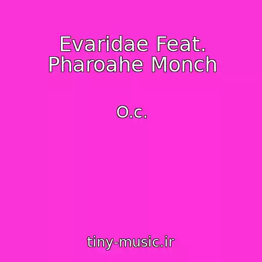 کاور آهنگ Evaridae Feat. Pharoahe Monch از O.c.