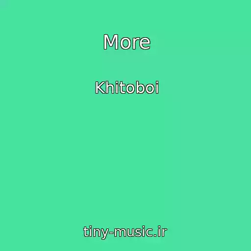 کاور آهنگ More از Khitoboi