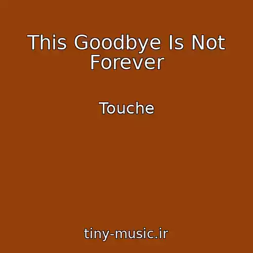کاور آهنگ This Goodbye Is Not Forever از Touche