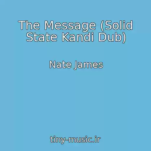 کاور آهنگ The Message (Solid State Kandi Dub) از Nate James