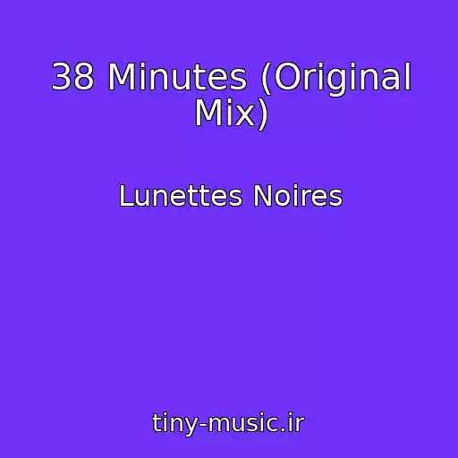 کاور آهنگ 38 Minutes (Original Mix) از Lunettes Noires