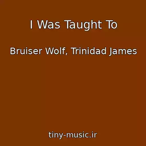 کاور آهنگ I Was Taught To از Bruiser Wolf, Trinidad James