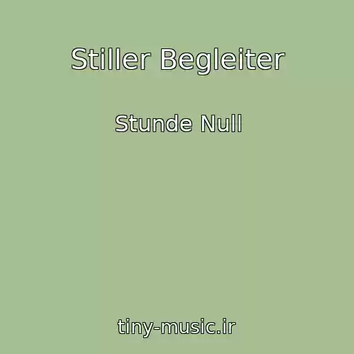کاور آهنگ Stiller Begleiter از Stunde Null