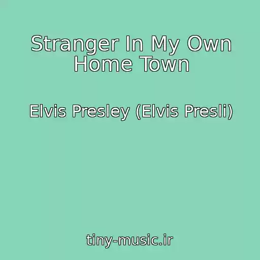 کاور آهنگ Stranger In My Own Home Town از Elvis Presley (Elvis Presli)