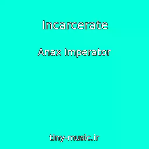 کاور آهنگ Incarcerate از Anax Imperator