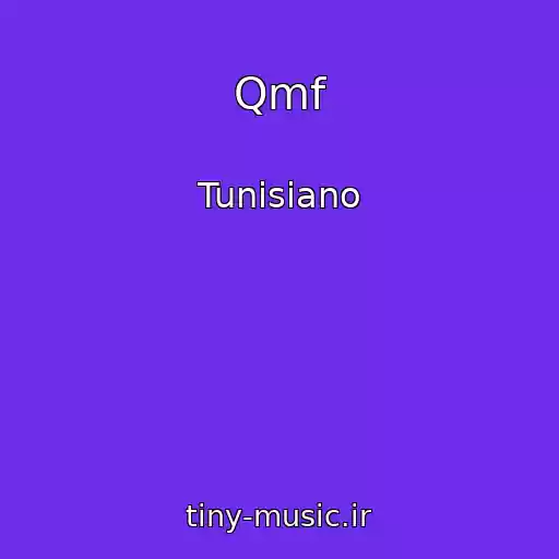 کاور آهنگ Qmf از Tunisiano