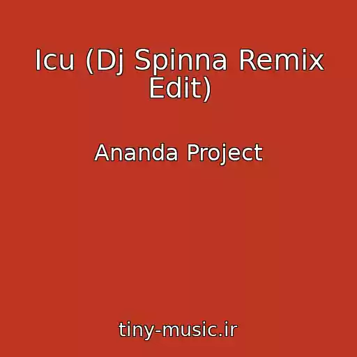 کاور آهنگ Icu (Dj Spinna Remix Edit) از Ananda Project