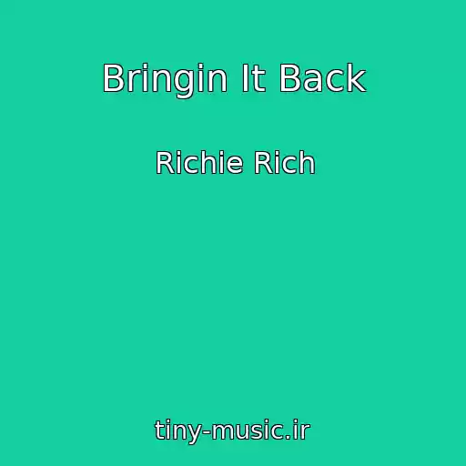 کاور آهنگ Bringin It Back از Richie Rich