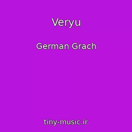 کاور آهنگ Veryu از German Grach