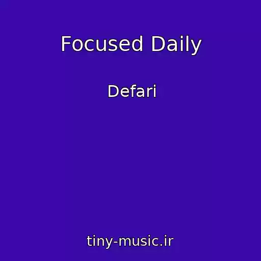 کاور آهنگ Focused Daily از Defari