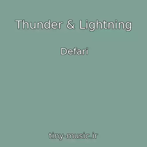 کاور آهنگ Thunder & Lightning از Defari