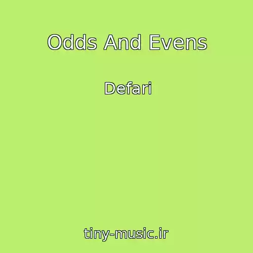 کاور آهنگ Odds And Evens از Defari