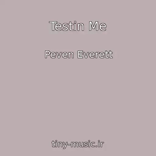 کاور آهنگ Testin Me از Peven Everett