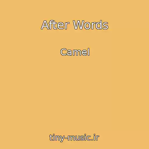 کاور آهنگ After Words از Camel