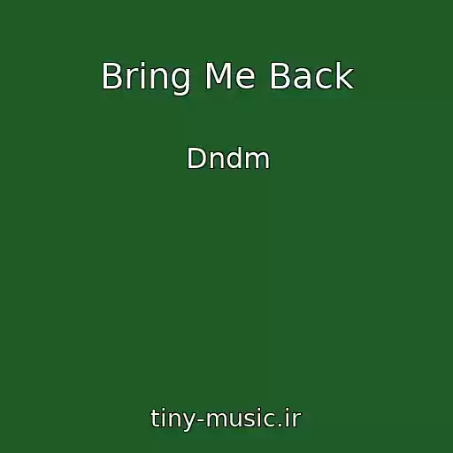 کاور آهنگ Bring Me Back از Dndm