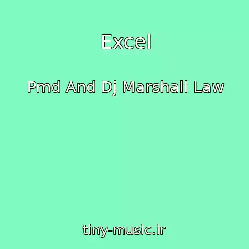 کاور آهنگ Excel از Pmd And Dj Marshall Law