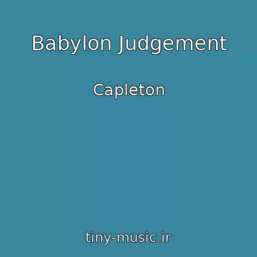 کاور آهنگ Babylon Judgement از Capleton