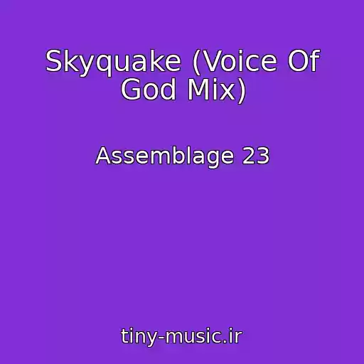 کاور آهنگ Skyquake (Voice Of God Mix) از Assemblage 23