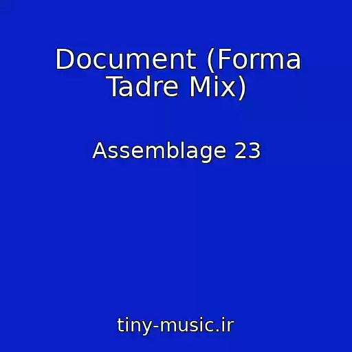 کاور آهنگ Document (Forma Tadre Mix) از Assemblage 23