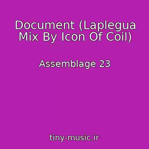 کاور آهنگ Document (Laplegua Mix By Icon Of Coil) از Assemblage 23