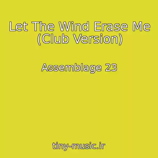 کاور آهنگ Let The Wind Erase Me (Club Version) از Assemblage 23