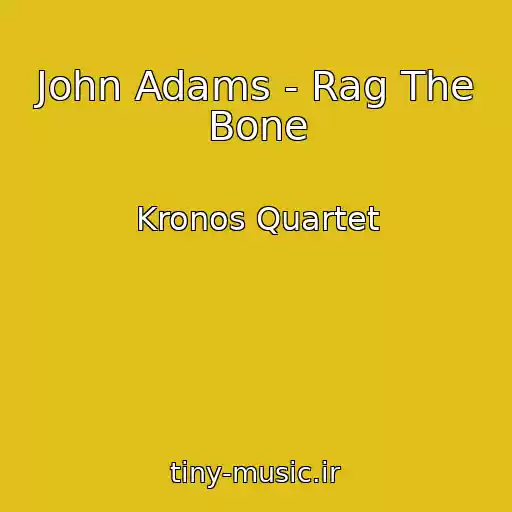 کاور آهنگ John Adams - Rag The Bone از Kronos Quartet
