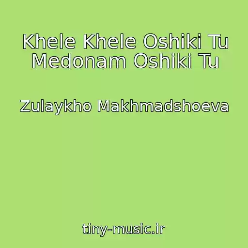 کاور آهنگ Khele Khele Oshiki Tu Medonam Oshiki Tu از Zulaykho Makhmadshoeva