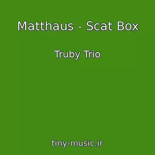 کاور آهنگ Matthaus - Scat Box از Truby Trio