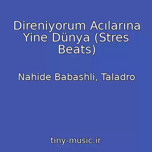 کاور آهنگ Direniyorum Acılarına Yine Dünya (Stres Beats) از Nahide Babashli, Taladro