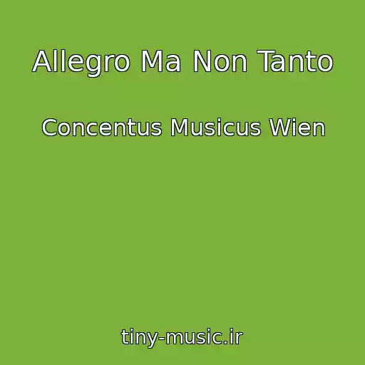 کاور آهنگ Allegro Ma Non Tanto از Concentus Musicus Wien