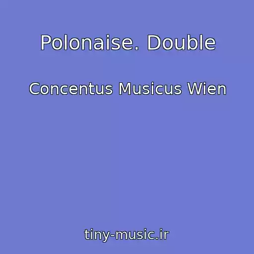 کاور آهنگ Polonaise. Double از Concentus Musicus Wien