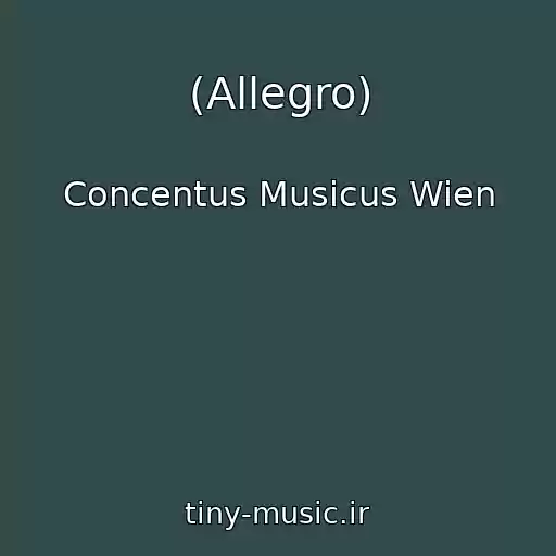 کاور آهنگ (Allegro) از Concentus Musicus Wien