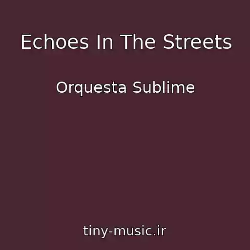 کاور آهنگ Echoes In The Streets از Orquesta Sublime
