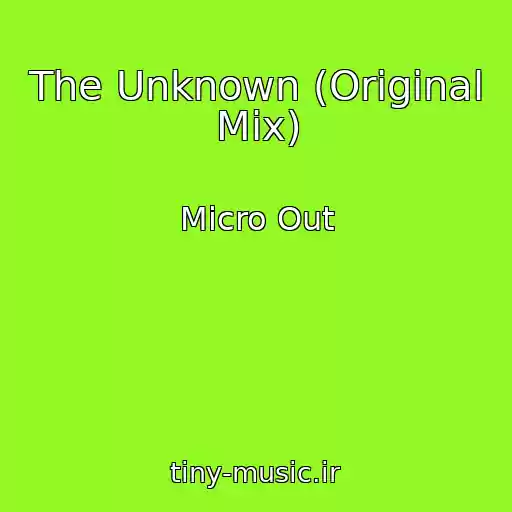کاور آهنگ The Unknown (Original Mix) از Micro Out