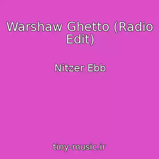 کاور آهنگ Warshaw Ghetto (Radio Edit) از Nitzer Ebb