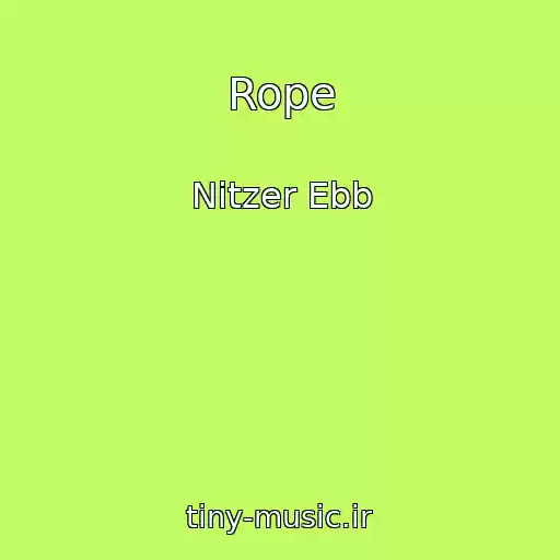 کاور آهنگ Rope از Nitzer Ebb