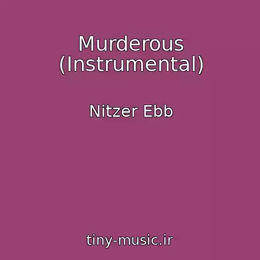 کاور آهنگ Murderous (Instrumental) از Nitzer Ebb