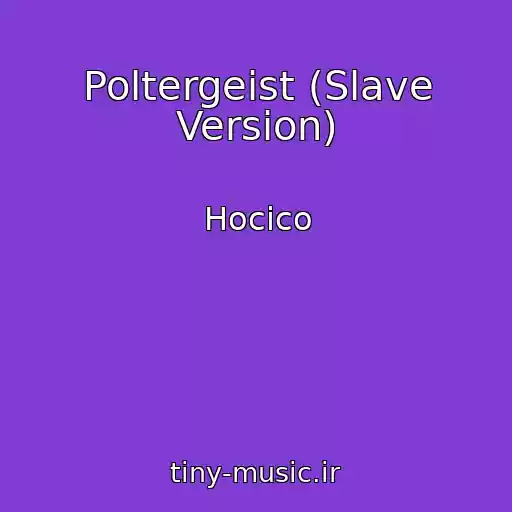 کاور آهنگ Poltergeist (Slave Version) از Hocico