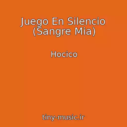 کاور آهنگ Juego En Silencio (Sangre Mia) از Hocico
