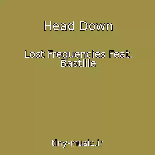 کاور آهنگ Head Down از Lost Frequencies Feat. Bastille