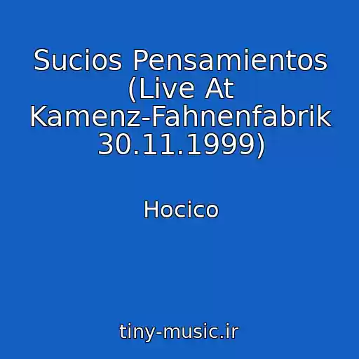 کاور آهنگ Sucios Pensamientos (Live At Kamenz-Fahnenfabrik 30.11.1999) از Hocico