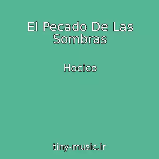کاور آهنگ El Pecado De Las Sombras از Hocico