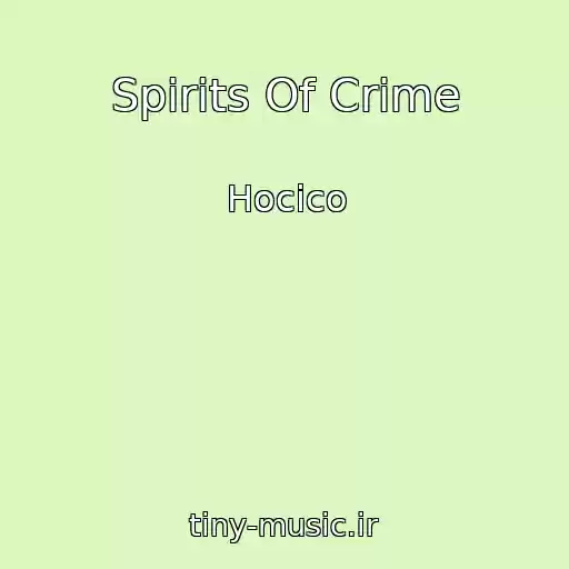 کاور آهنگ Spirits Of Crime از Hocico
