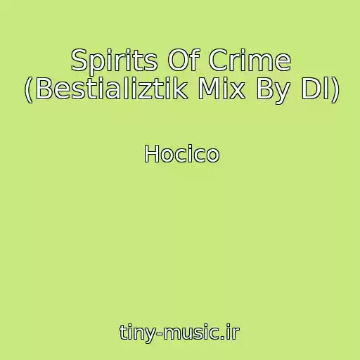 کاور آهنگ Spirits Of Crime (Bestializtik Mix By Dl) از Hocico