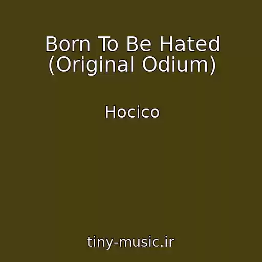 کاور آهنگ Born To Be Hated (Original Odium) از Hocico